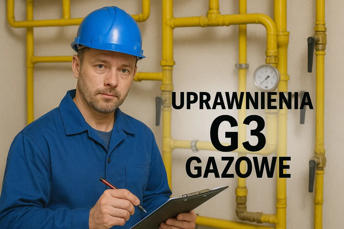 Szkolenie G3 gazowe – uprawnienia do obsługi urządzeń gazowych, kurs w Małopolsce i całej Polsce