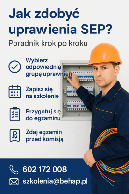 Jak zdobyć uprawnienia SEP? Poradnik krok po kroku