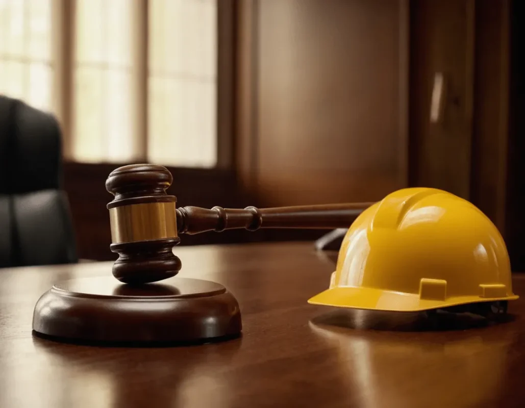 Kask budowlany i młotek sędziowski – odpowiedzialność za naruszenia przepisów BHP